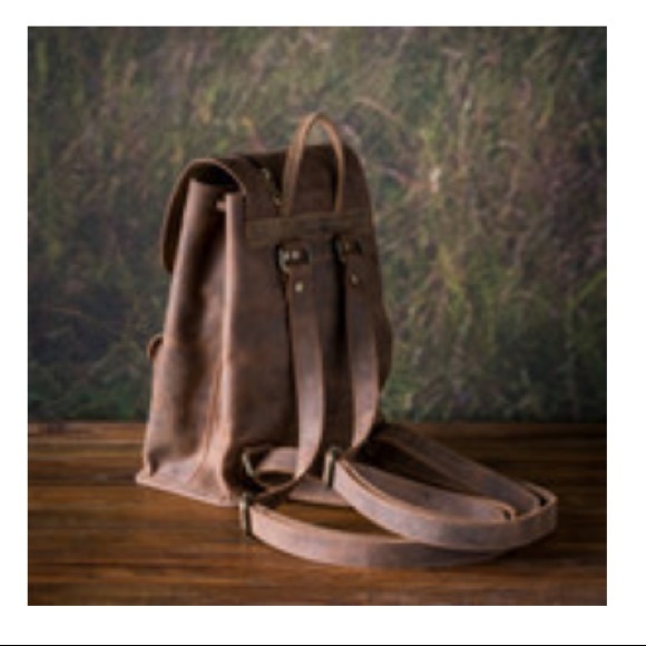 Leather Backpack - Picture 2 of 3